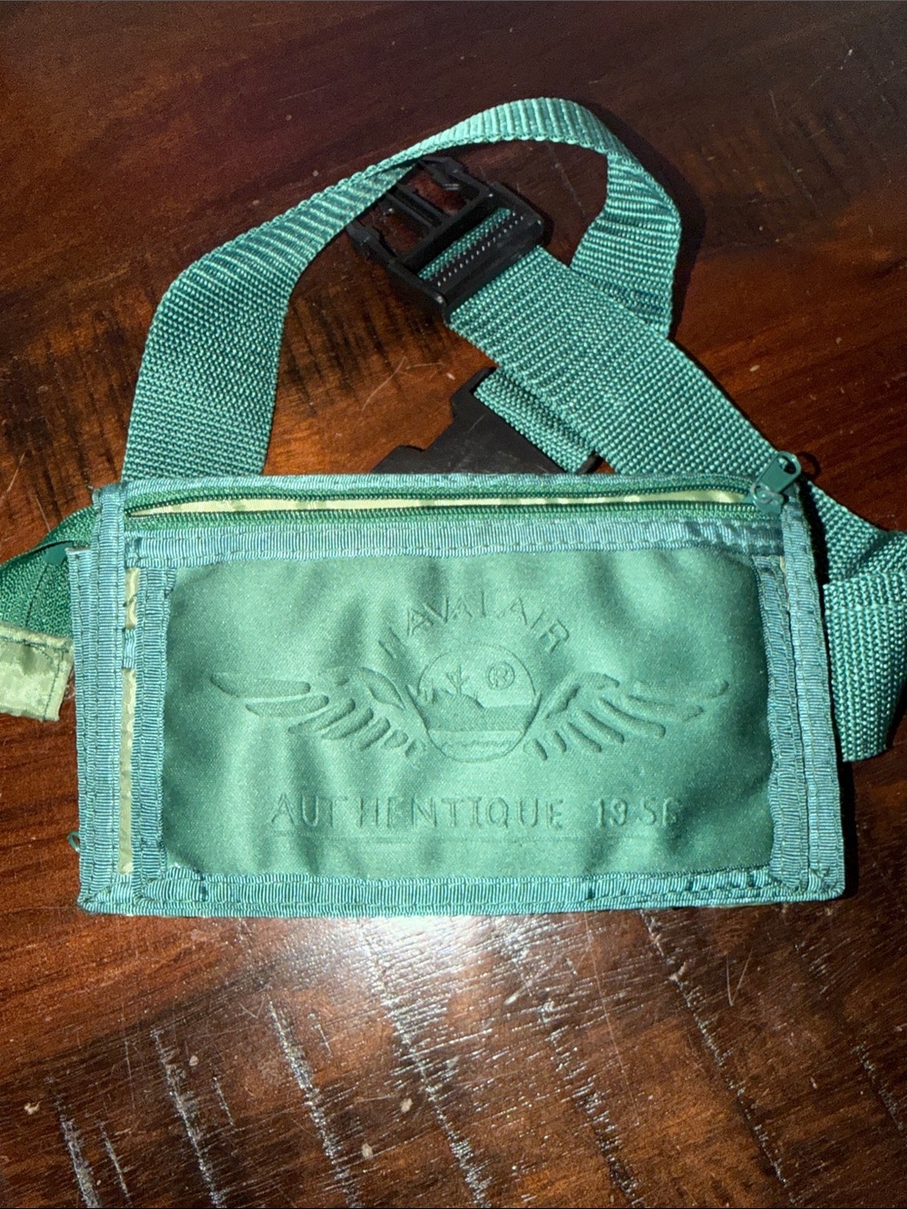 Navalair Authentique 1956 green Waist Bag with Emblem